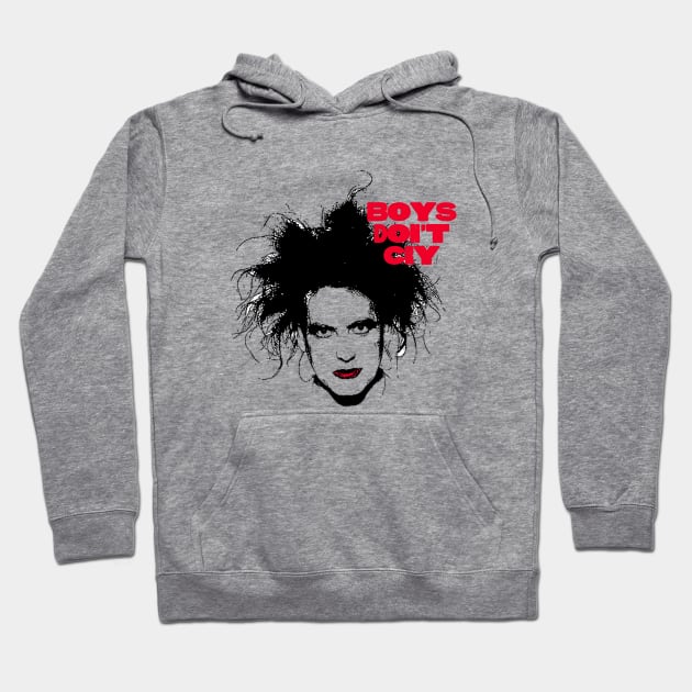 Robert Smith Boys Don't Cry Hoodie by jealousclub